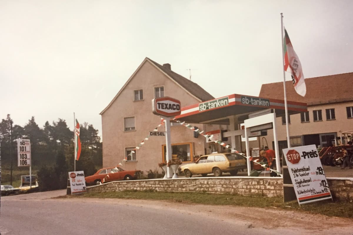 Historische Bilder der Tankstelle Strobl in Lauterhofen